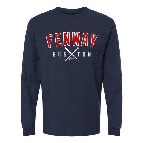 Fenway Crossed Bats Long Sleeve Shirt